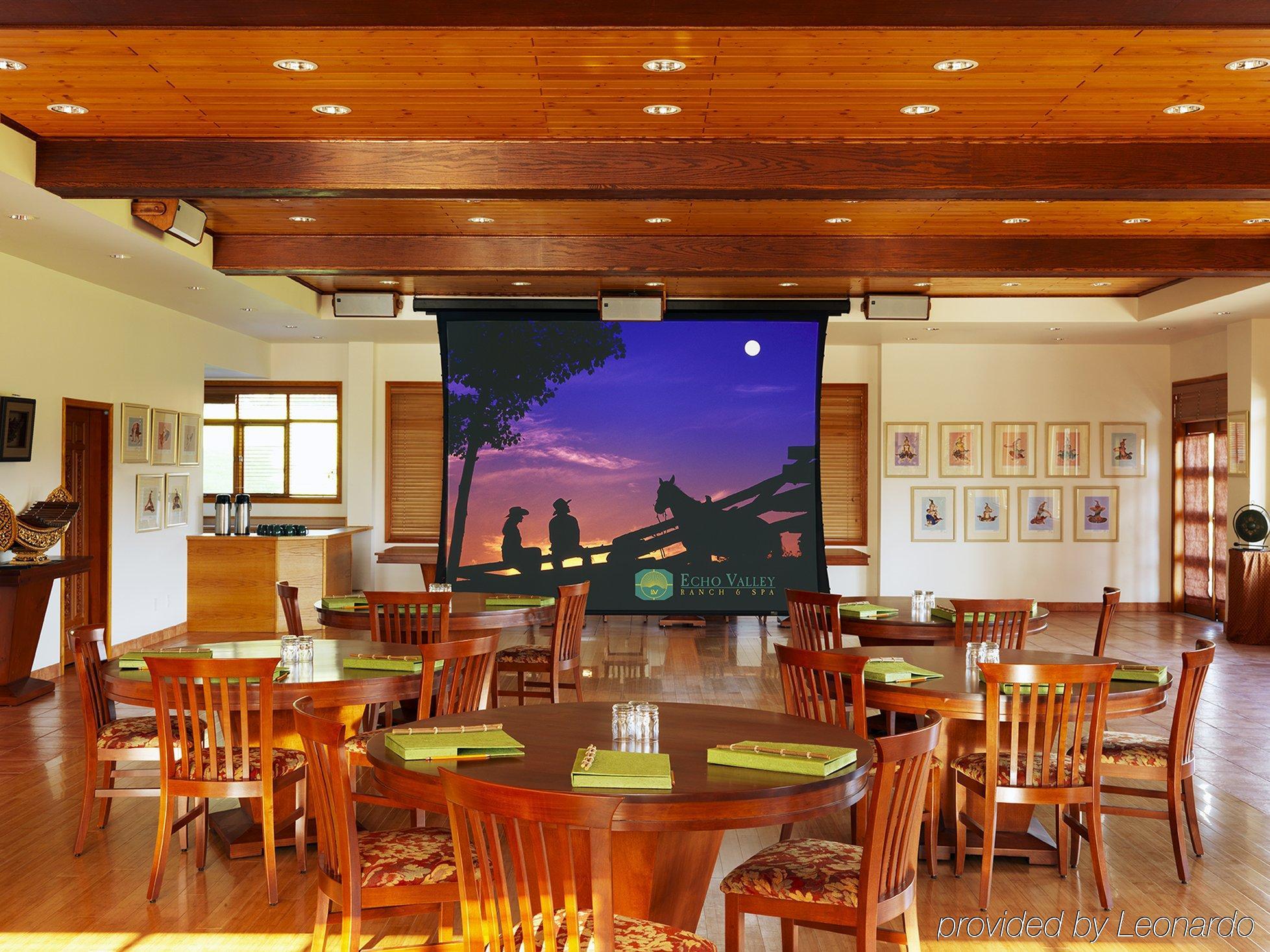 Echo Valley Ranch And Spa Clinton 餐厅 照片